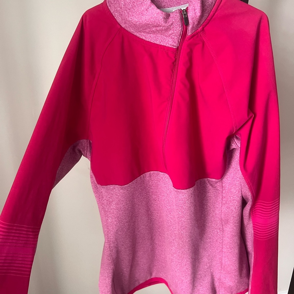 Nike Women's running dry fit Pink Jacket size M - Picture 2 of 6